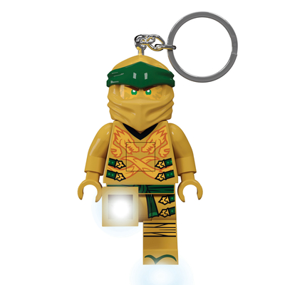 Lego Ninjago Gold Keychain- 3 Inch Tall Figure