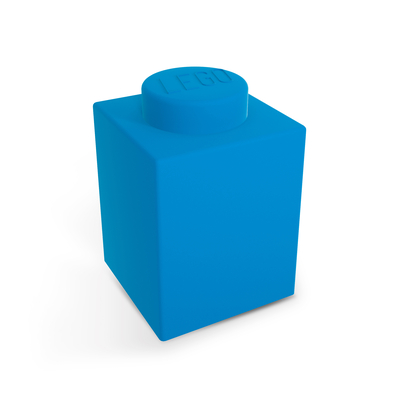 Lego X1 Silicone Brick Night Light -Blue