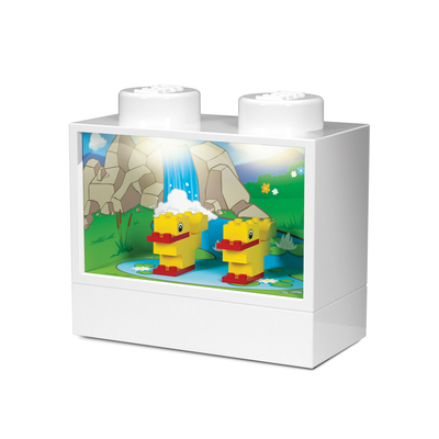 Lego 1x2 Lighted Display Night Light with Duck Recruitment Set