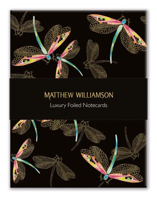 Museums & Galleries Luxury Foiled Boxed Notes Matthew Williamson Dragonflies & Hummingbirds