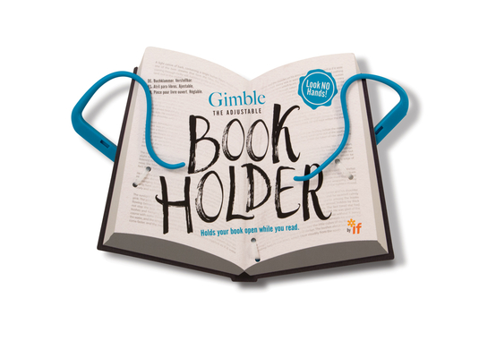 Gimble Book Holder Blue
