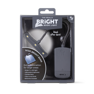 The Really Bright Book Light - Gray [With Battery]