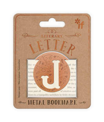 Literary Letters Bookmark Letter J