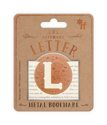 Literary Letters Bookmark Letter L