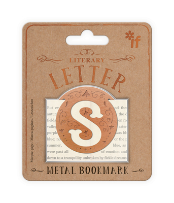 Literary Letters Bookmark Letter S