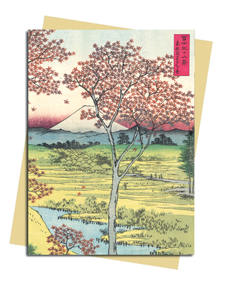 Hiroshige: Twilight Hill Greeting Card: Pack of 6