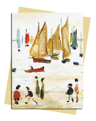 L.S. Lowry: Yachts Greeting Card: Pack of 6