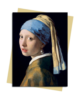 Johannes Vermeer: Girl with a Pearl Earring Greeting Card: Pack of 6