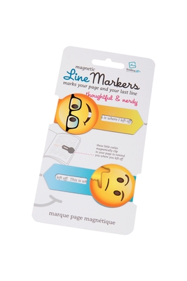 Linemarkers - Thoughtful & Nerdy (Magnetic Bookma
