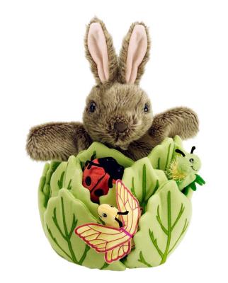 Hide-Away Puppets Rabbit in Lettuce