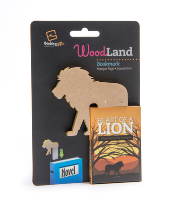 Woodland Bookmark Lion (Wooden Bookmark)