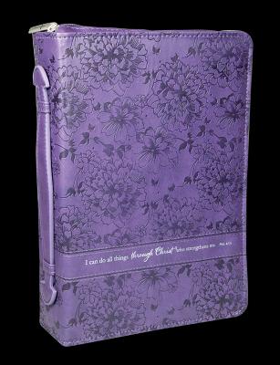 Purple Luxleather Phil 4: 13 Med (Large Print Edition)