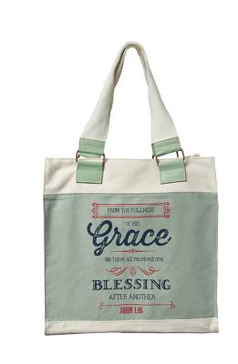 Tote Bag-Grace Canvas Tote
