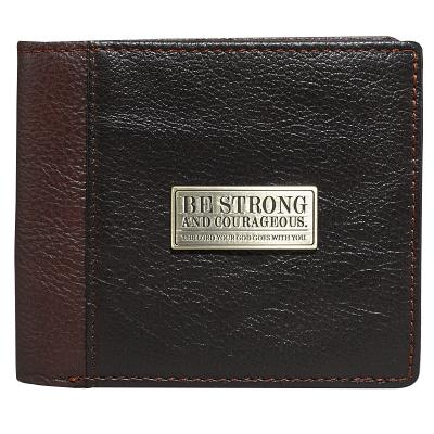 Wallet Bi-Fold - Brown Courage Wallet Bi-Fold - Brown Courage