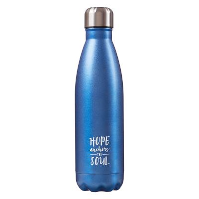 SS Water Bottle Blue Hope Anchors: 24