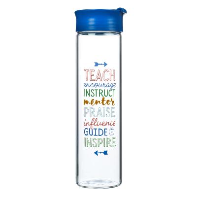 Glass Waterbottle Great Teacher