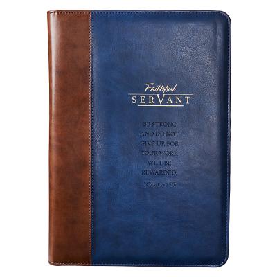 Padfolio LL Blue Faithful Serv
