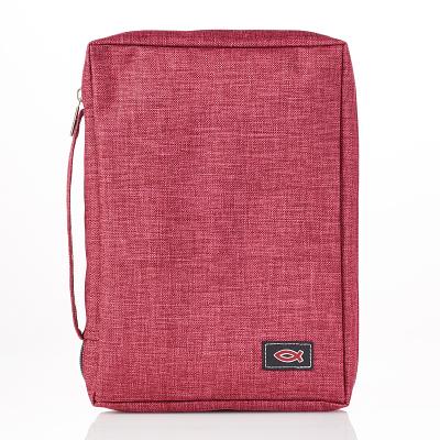 BC Poly-Canvas Fish Appliqua Burgundy MD