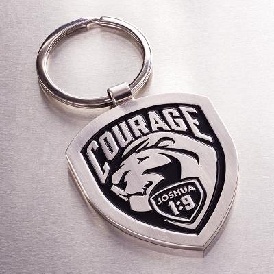 Keyring Metal Courage
