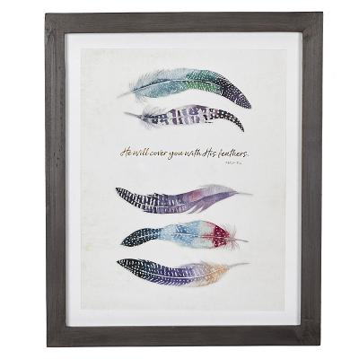 Wall Plaque His Feathers