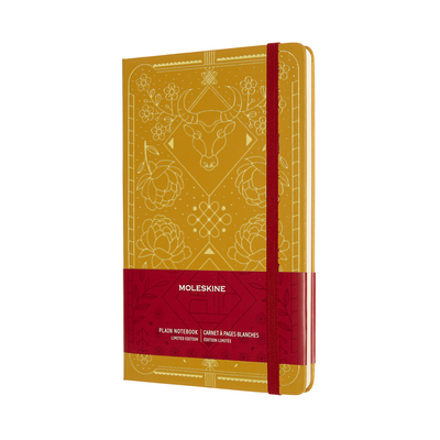 Moleskine Limited Edition Notebook Year of the Ox, Large, Gold, Plain (5 X 8.25)