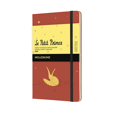 Moleskine 2022 Petit Prince Weekly Planner, 12m, Pocket, Fox, Hard Cover (3.5 X 5.5)