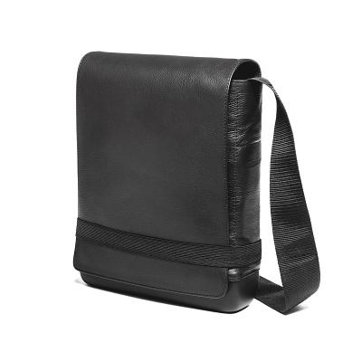 Moleskine Classic Leather Reporter Bag, Black