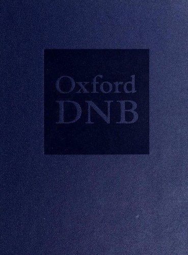 Oxford Dictionary National Biography Volume 50