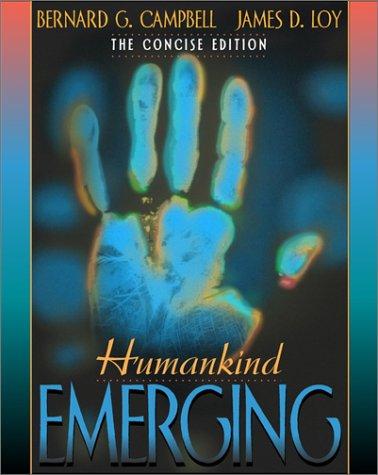 Humankind Emerging, the Concise Edition