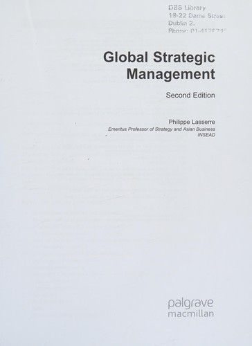 Global Strategic Management