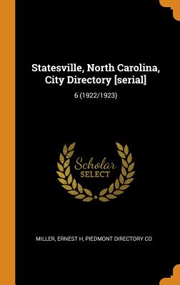 Statesville, North Carolina, City Directory [serial]: 6 (1922/1923)