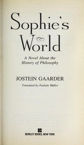 Sophie's World: A Novel About The History Of Philosophy