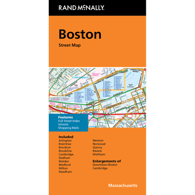 Rand McNally Folded Map: Boston Street Map