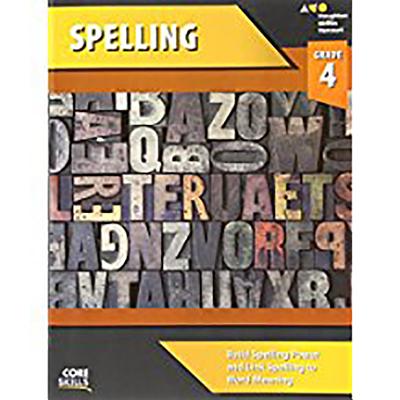 Core Skills Spelling Workbook Grade 4