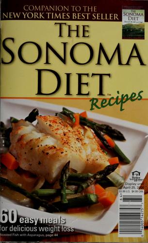 SONOMA DIET COOKBOOK