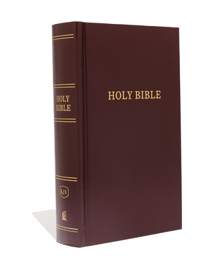 KJV, Pew Bible, Large Print, Hardcover, Burgundy, Red Letter Edition (Large Print Edition)