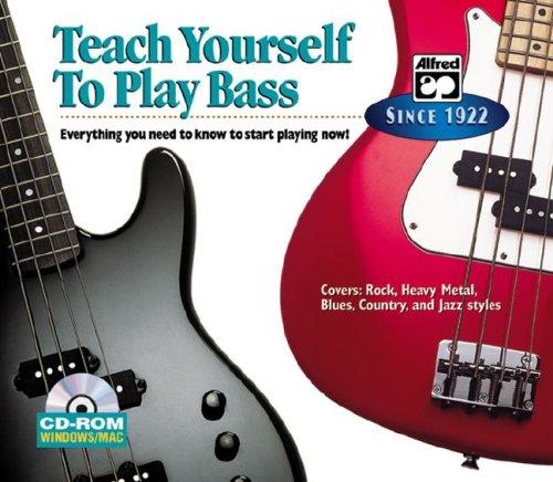 Alfred's Teach Yourself to Play Bass: Everything You Need to Know to Start Playing Now!, CD-ROM Jewel Case