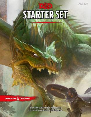 Dungeons & Dragons Starter Set (Six Dice, Five Ready-To-Play D&d Characters with Character Sheets, a Rulebook, and One Adventure): Fantasy Roleplaying