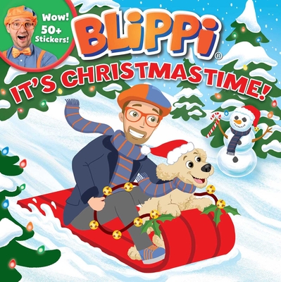 Blippi: It's Christmastime! [With Stickers]