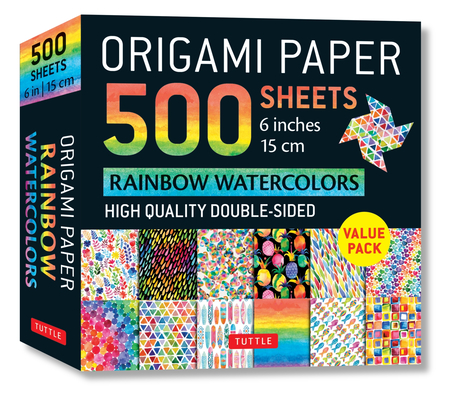 Origami Paper in a Box - Japanese Washi Patterns: 200 Sheets of Tuttle Origami  Paper: 6x6 Inch Origami Paper Printed with 12 Different Patterns: 32-Page  Instructional Book of 10 Projects (Other) 