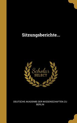 Sitzungsberichte...