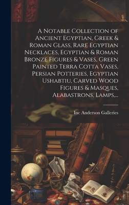 A Notable Collection of Ancient Egyptian, Greek & Roman Glass, Rare Egyptian Necklaces, Egyptian & Roman Bronze Figures & Vases, Green Painted Terra C