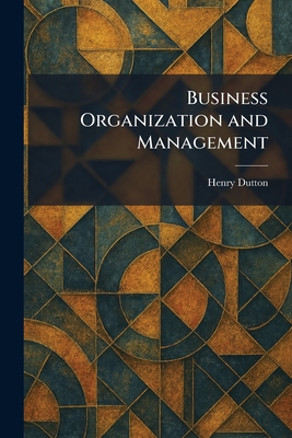 Business Organization and Management