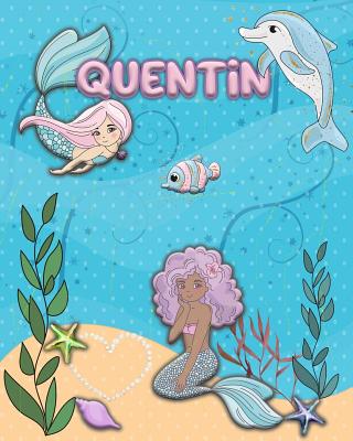 Handwriting Practice 120 Page Mermaid Pals Book Quentin: Primary Grades Handwriting Book K-2