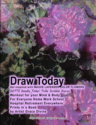 Draw Today Get inspired with MAUVE LAVENDER COLOR FLOWERS