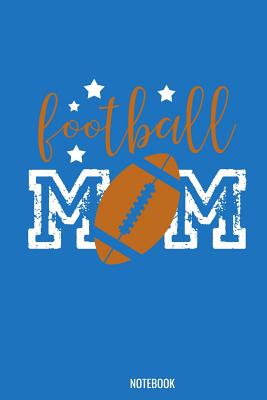 Football Mom Notebook: 100 graph paper 5x5 Pages 6 x 9 for school boys, girls, kids and pupils princess and prince
