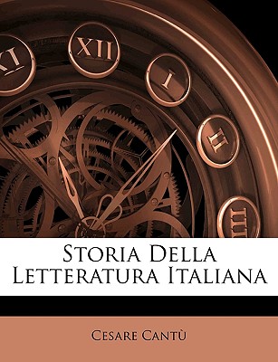 Storia Della Letteratura Italiana