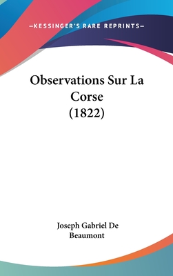 Observations Sur La Corse (1822)