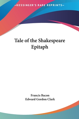 Tale of the Shakespeare Epitaph
