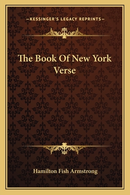 The Book Of New York Verse
